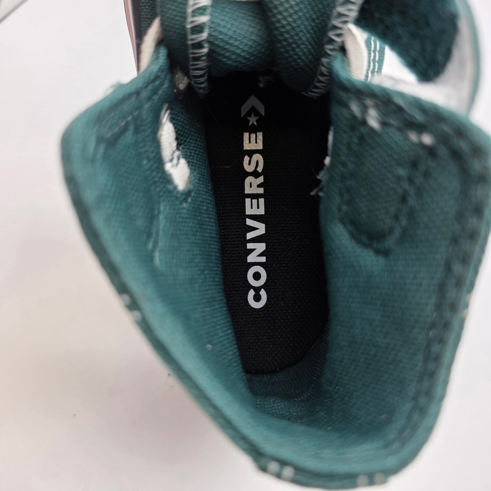 Converse Chuck Taylor All Star Kids High Top Sneaker Green Size 11 - Picture 5 of 8
